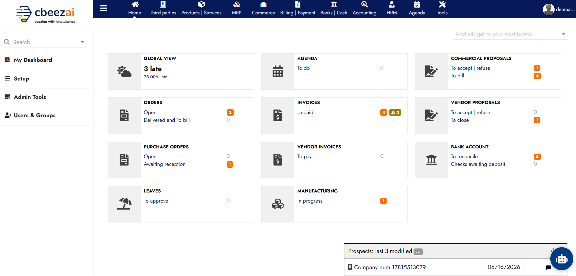 CBeezAI CRM