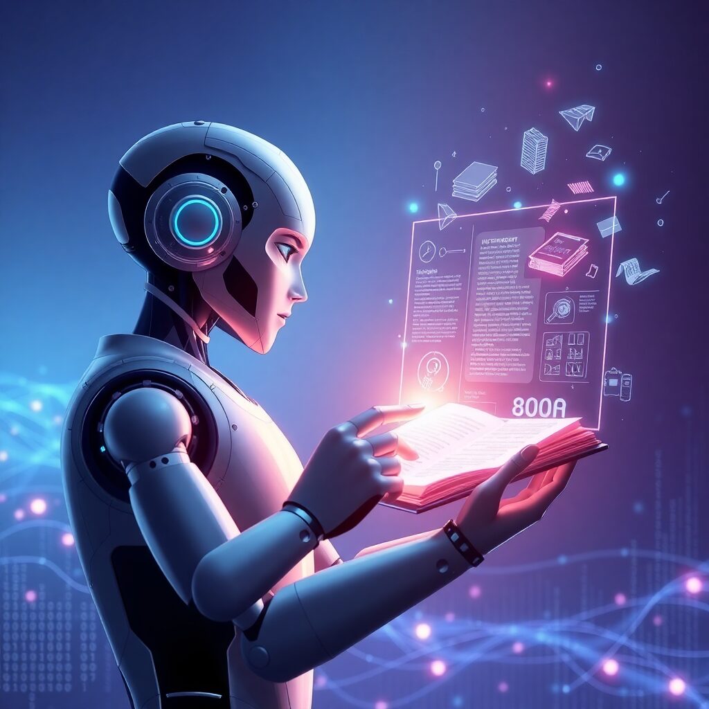 AI Book Reader interface
