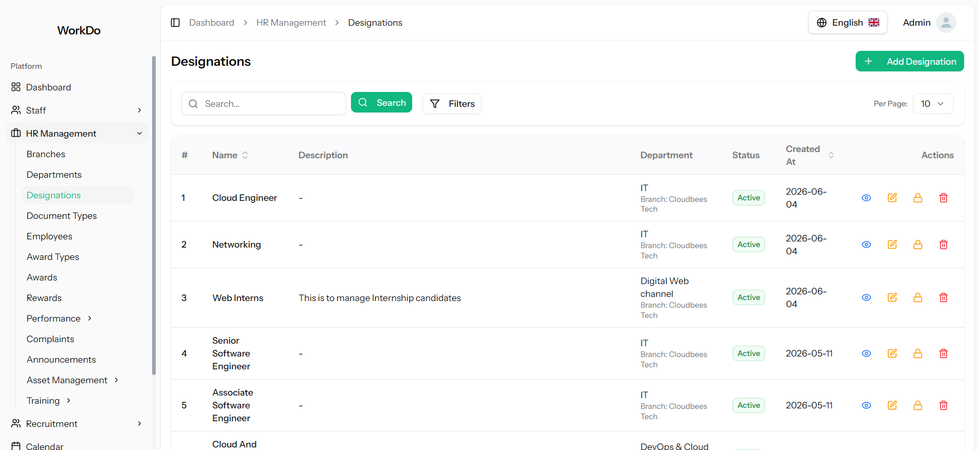 HRMS Employee Management