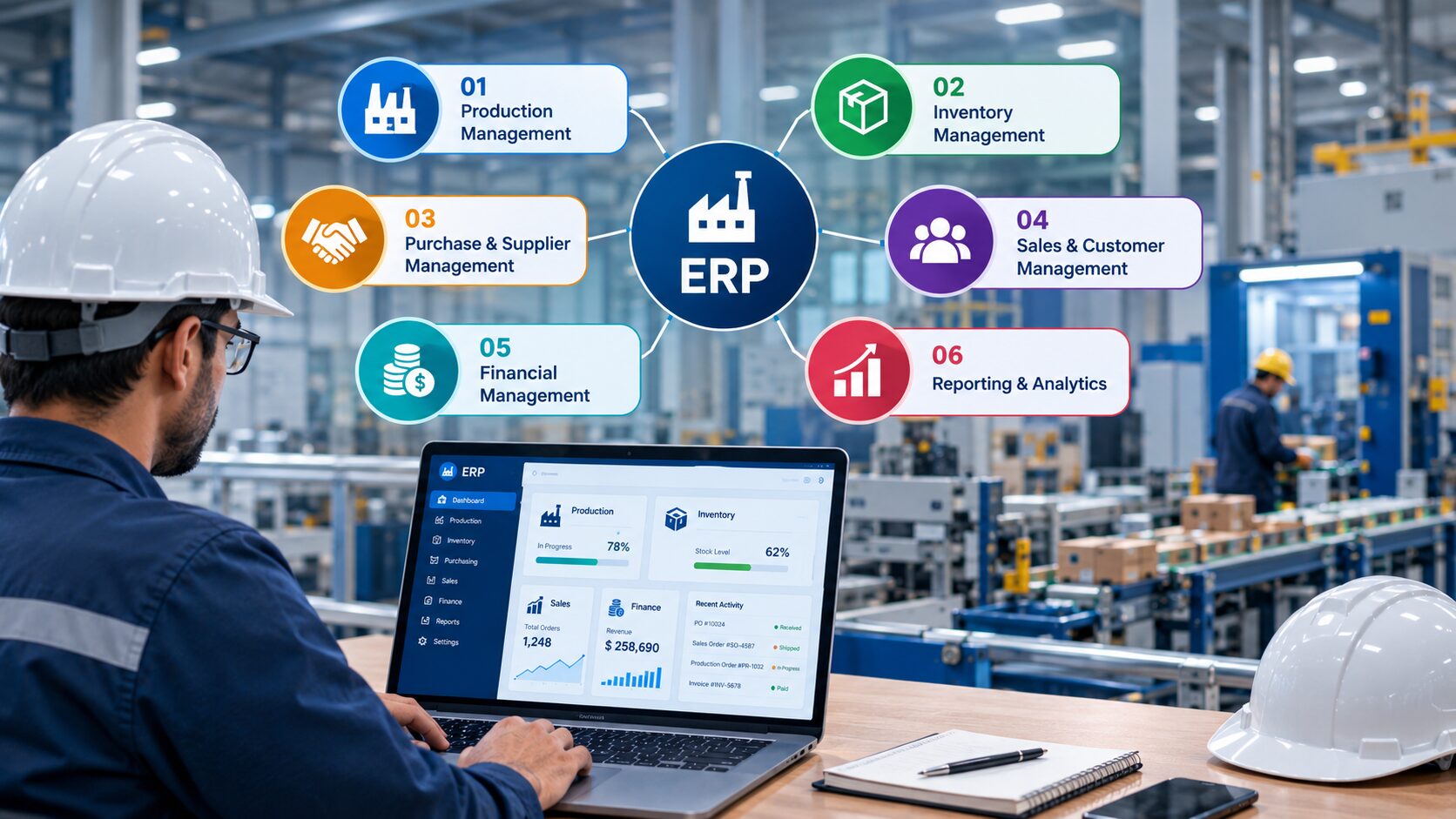 Key features of ERP software